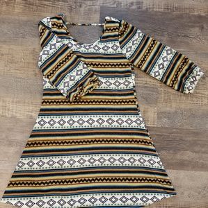 Boutique Aztec Dress